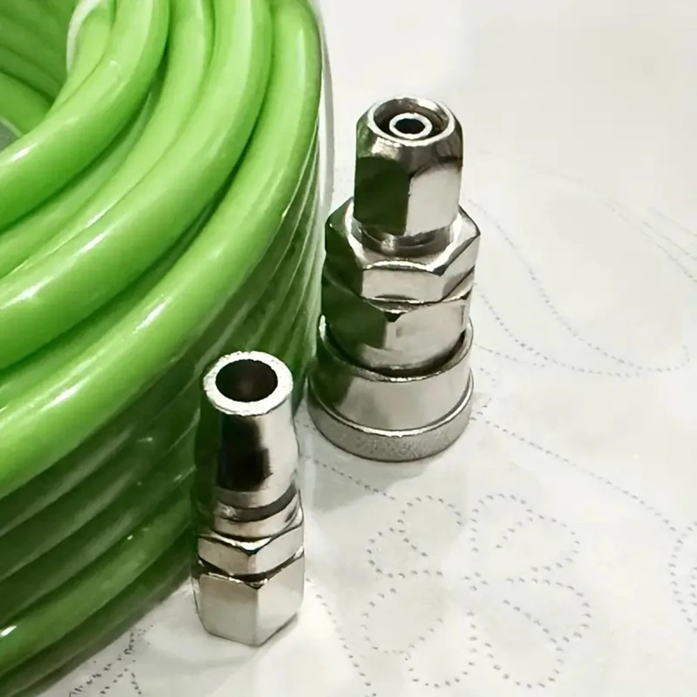 8*5mm PE Pneumatic Tool Hose 10/20 Meter Disc with Quick Connector Antifreeze Pneumatic Compressor Hose