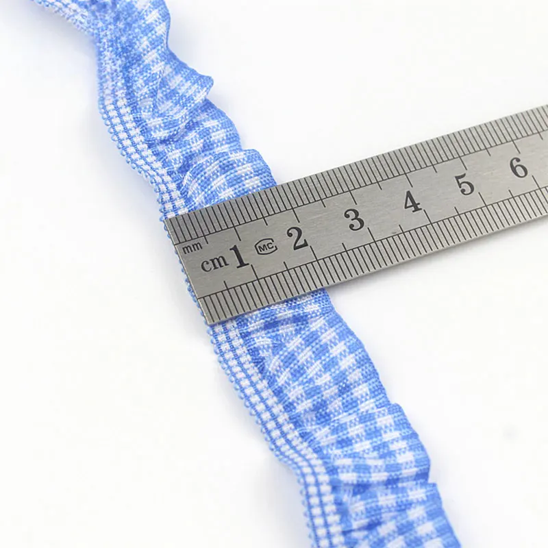 5/10 متر 20 مللي متر مطاطا اللون منقوشة تكدرت الدانتيل البوليستر التطريز شريط مرن DIY بها بنفسك الملابس الصدرية لوازم الخياطة المنزل ديكو #3