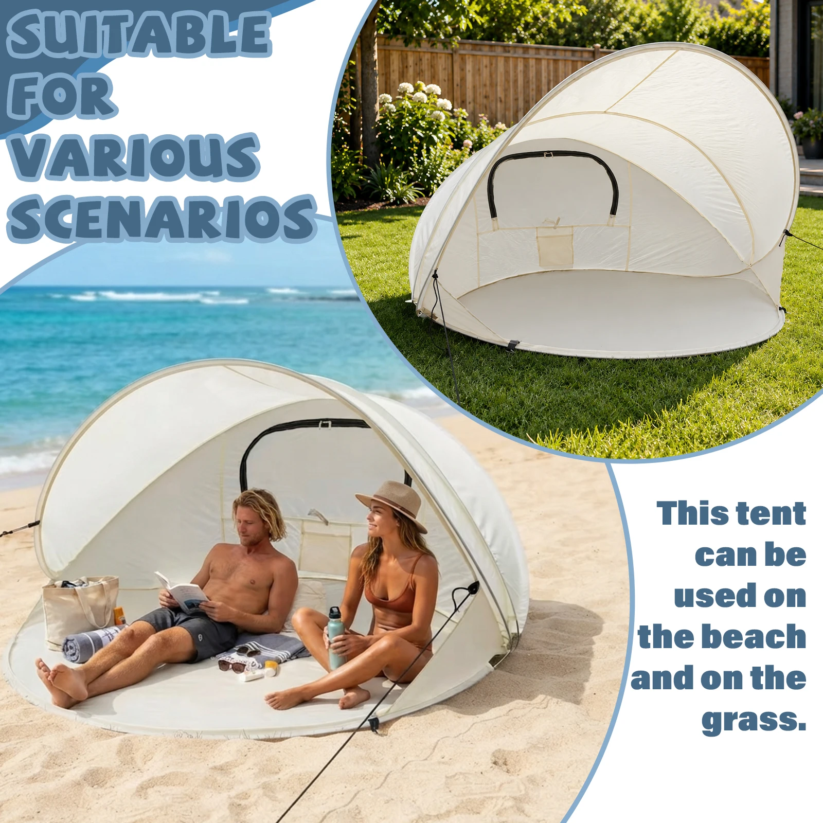Portable Pop-Up Beach Canopy T - огляд і ціна Gazebo Pop Up