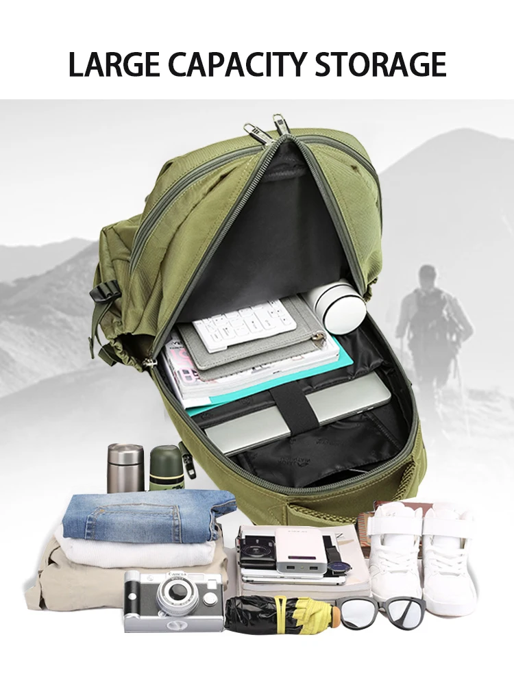 Outdoor Bergsteigen Rucksack Camping Reise rucksack Lade tasche Design große Kapazität Männer Schulter taktische Militär tasche