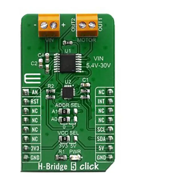 New MIKROE-3854 H-BRIDGE 5 CLICK