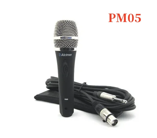 

Alctron PM05 professional vocal microphone, high quality dynamic microphone for theater performance/instrument pick up/karaoke