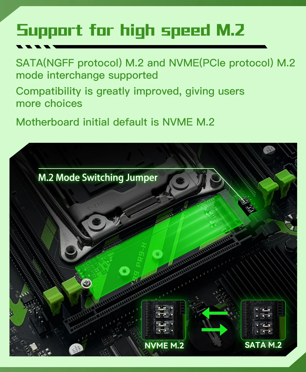 MACHINIST X99 PR9-H Motherboard Combo With Intel Xeon E5 2650 V3 CPU LGA 2011-3 Support DDR4 Dual-channel RAM NVME/SATA M.2