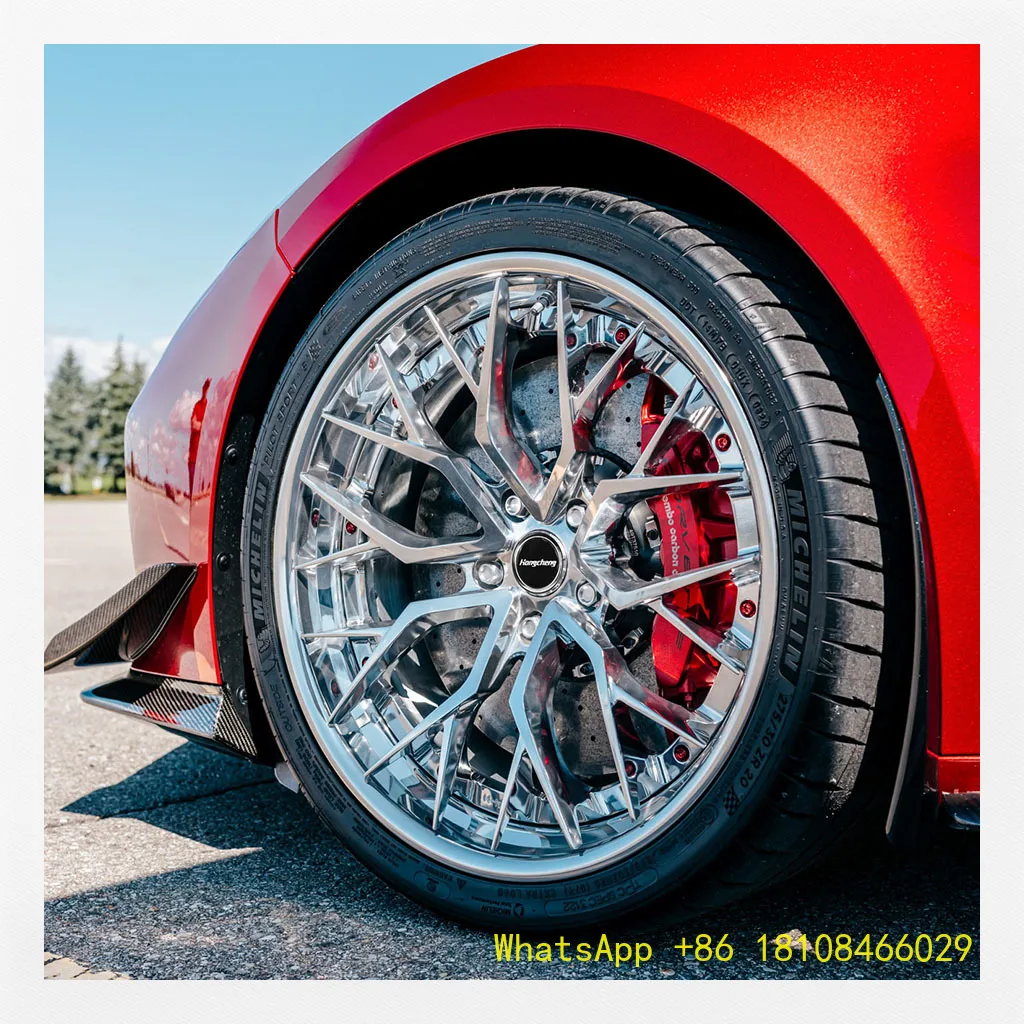 

16-26-дюймовые кованые диски с глубоким вогнутым профилем, хромированные, серебристые, 5x114.3, 5x130, двухсоставные, для спортивных автомобилей