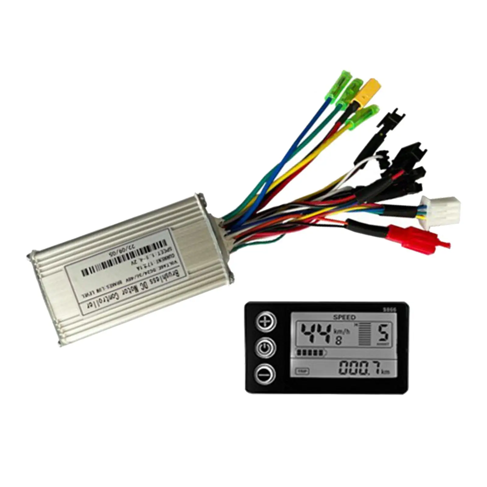 24V 36V 48V/17A Motor Brushless Controller LCD Display Durable Lightweight