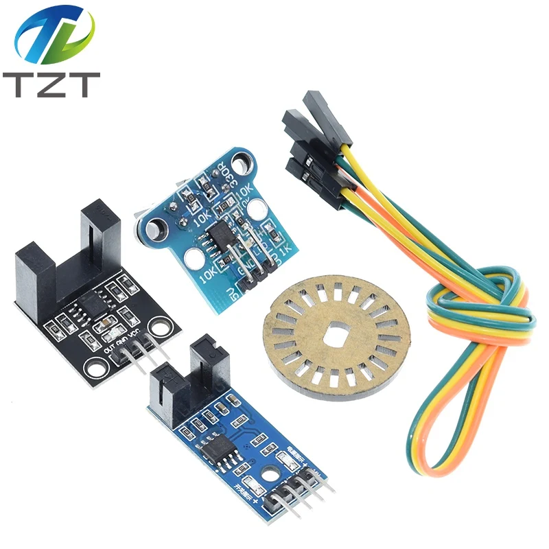 Photoelectric Beam Speed Sensor Module 3.3V-5V Slot-Type Optocoupler Tacho-Generator Counter For Arduino/51/AVR/PIC Diy Kit