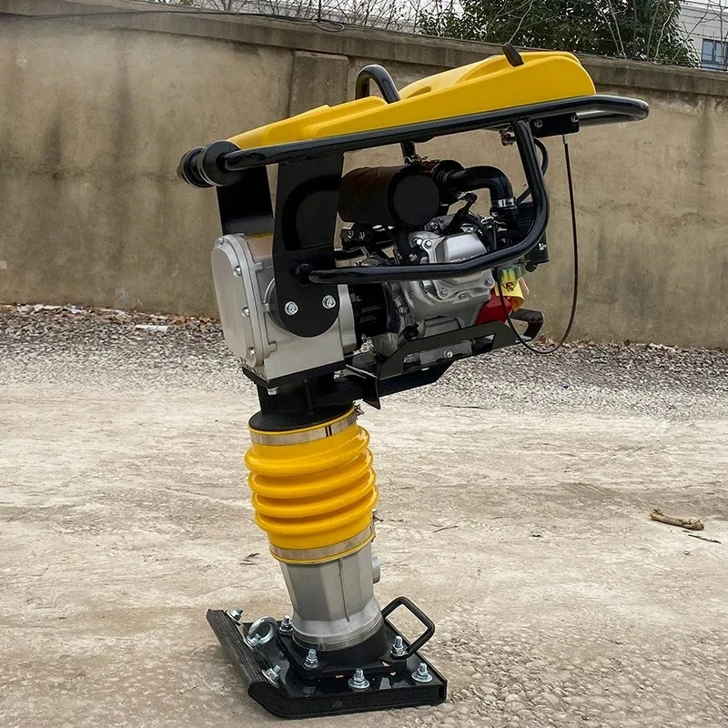 

LTMG Latest Popular 80kg 5.5HP Manual Handheld Iron Compactor Tamper Rammer on Sale