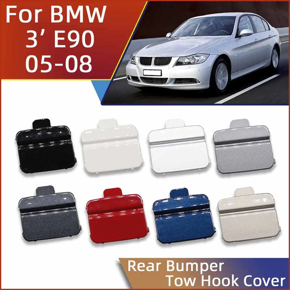 リアバンパー用,BMW 3 320 323 325 328 e90 330 2005 2006 2007 2008,フック,目カバー,ソケットフック,haulingトレーラーキャップ