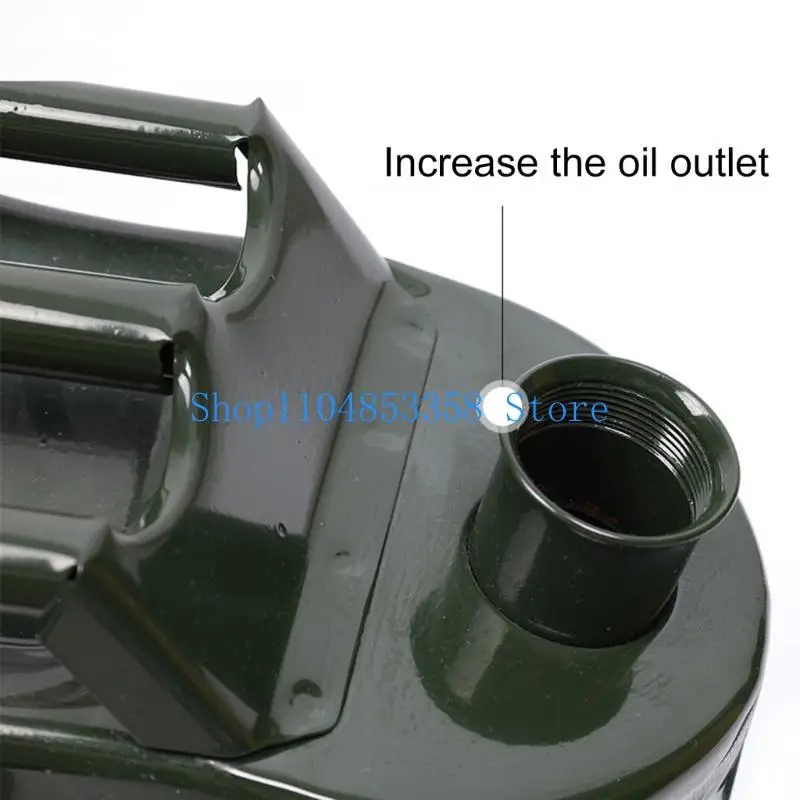 652F 5l Can Gallon Brandstofcontainer Gas kan auto -truck emmer draagbare container