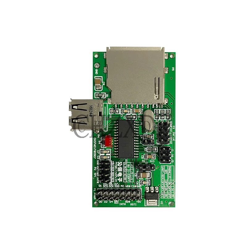 Dispositivo de Placa Paralela USB Porta Paralela CH376S, Cartão SD Modo Host, UART, SPI, 8 bits, 1Pc Lot