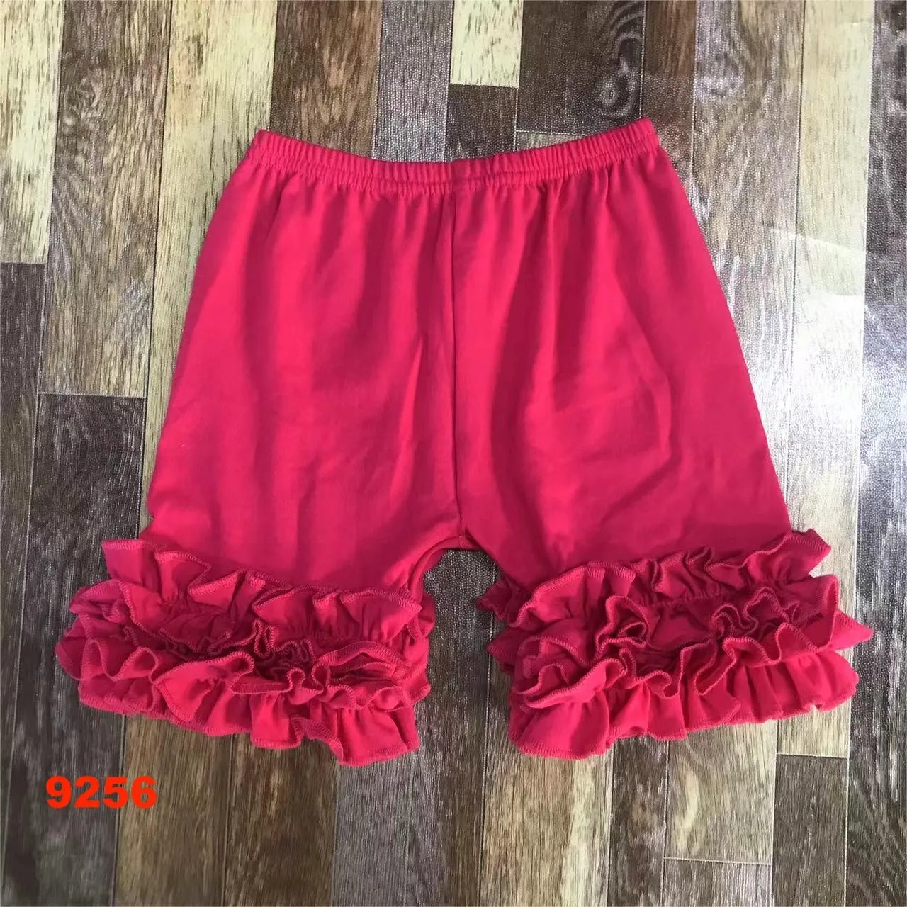 Girls baby shorts inner dress outer wear cotton boutique childrens clothing solid color loose running style novel