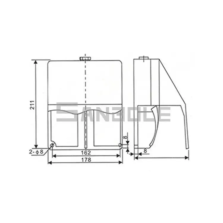Interruptor de pie tipo Pedal de YDT1-16, carcasa de aluminio de contacto plateado, accesorios para máquina y herramienta, pies dobles, 10A, 250V