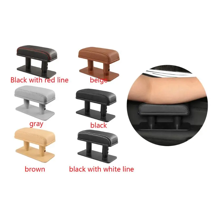 652F Universal Adjustable Truck Armrest Elbow Support Pads Relieve Arm Fatigue Armrest Portable Increase Pad Armrest Cushion