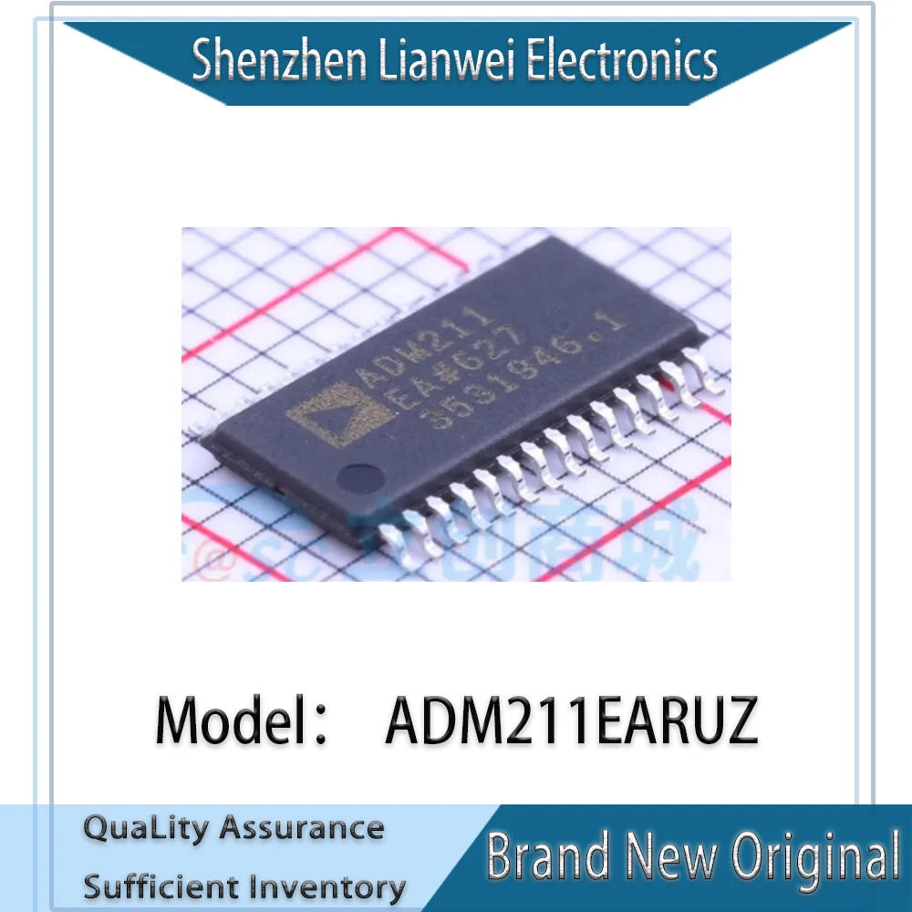 

100% New Original ADM211EA ADM211EARUZ ADM211 IC Chipset TSSOP-28