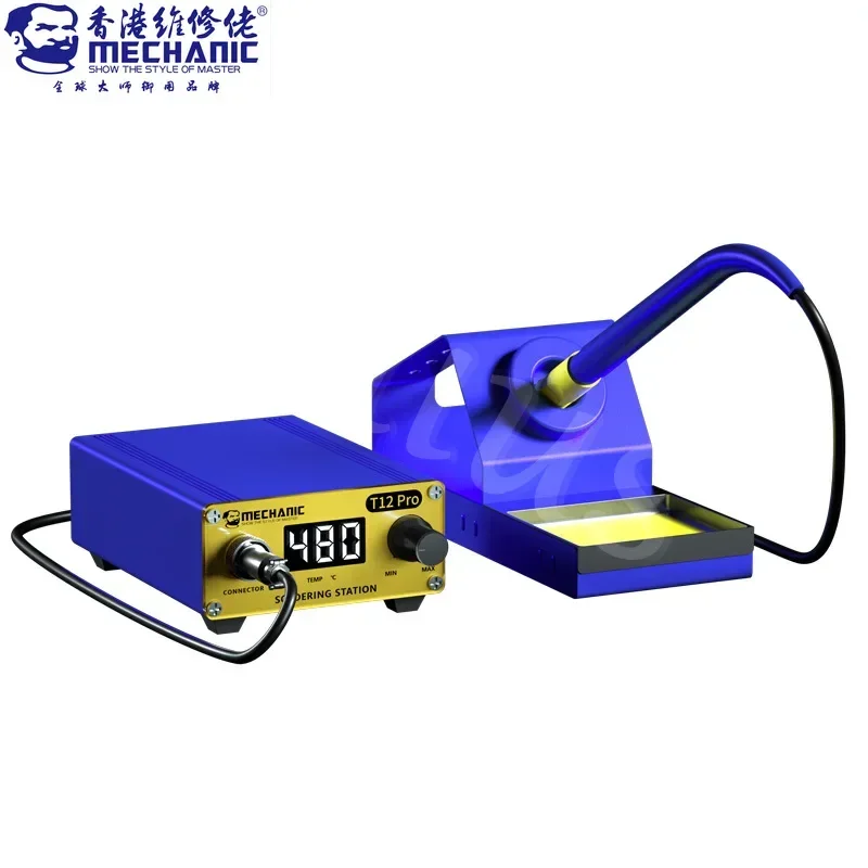 Meccanico T12 Pro 72W Stazione di saldatura Regolatore di temperatura digitale antistatico intelligente Scheda madre BGA Strumento di riparazione PCB