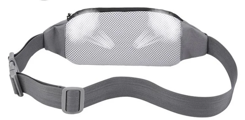 Wasserdichte Nylon-Gürteltasche für Herren und Damen, Bauchtasche, Hüfttasche, Känguru-Tasche, Sport-Lauftasche – Detail 8