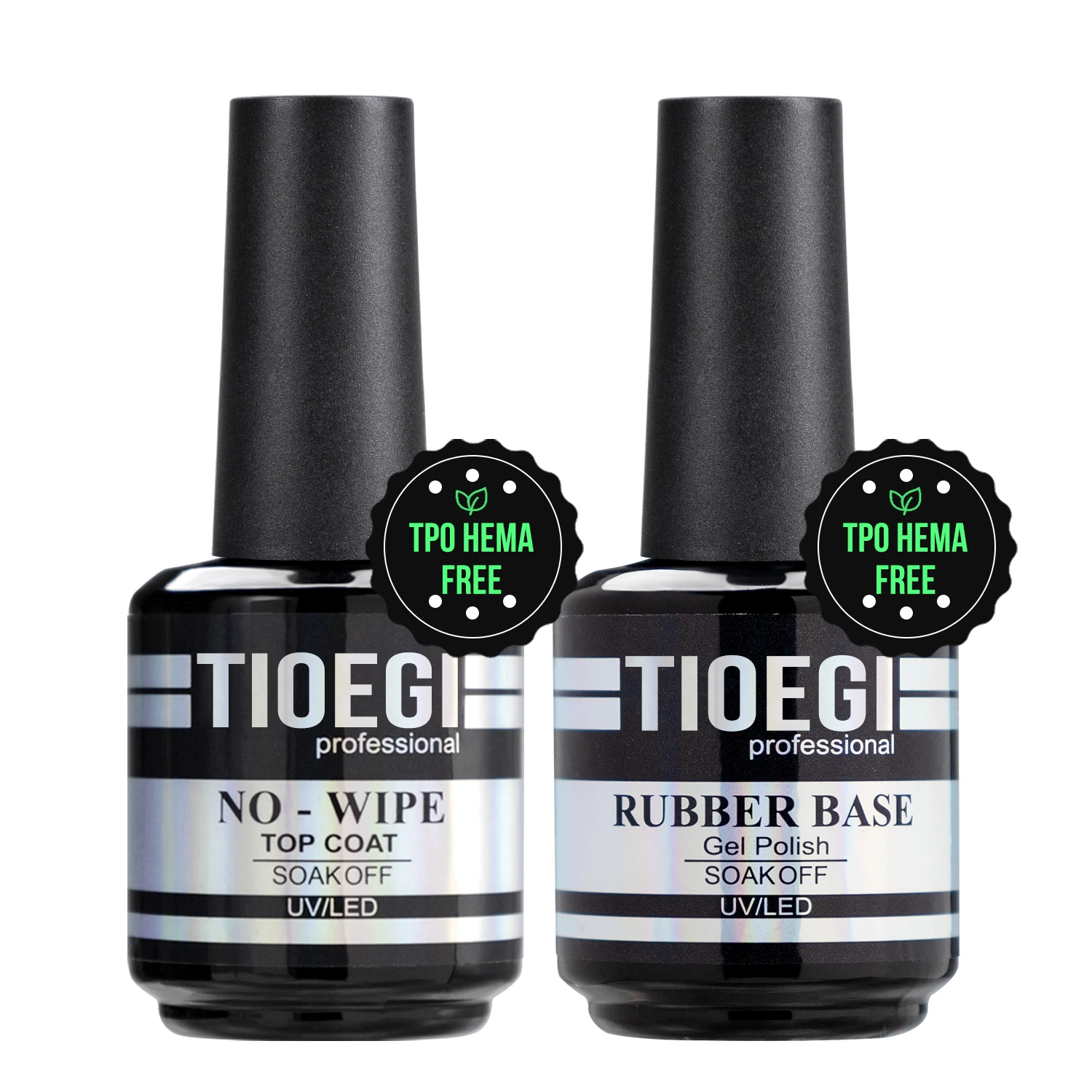 

TIOEGI TPO HEMA FREE Резиновый базовый гель 15 мл без протирания сверху Супер яркий долговечный гель-лак для ногтей Полуманентное обновление Рецепт Лак