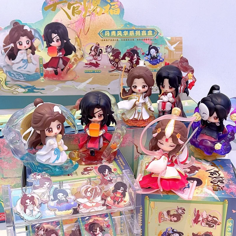 

Original Heaven Official’s Blessing Brilliant Colors Series Blind Box Anime Figures Room Decoration Toy Girl's Birthday Gift