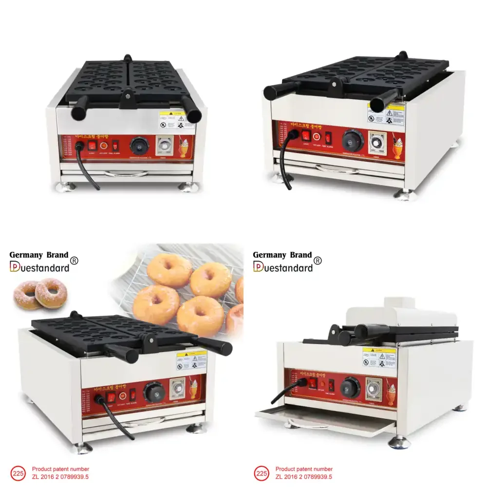 

Commercial Waffle Maker Mini Donut Machine Small Donut Machine for Sale