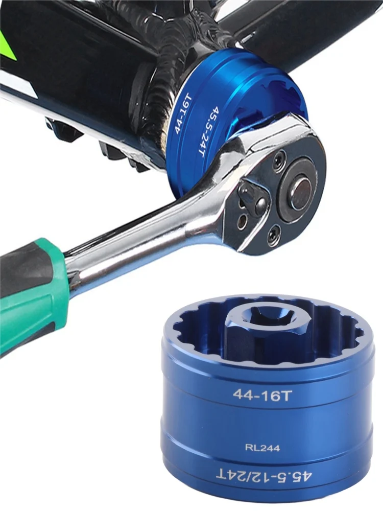 AliExpress Mountain Road Bike Hollow Integrated 16 Notch Bottom Bracket Install Remover Tool BB44‑BB45.5