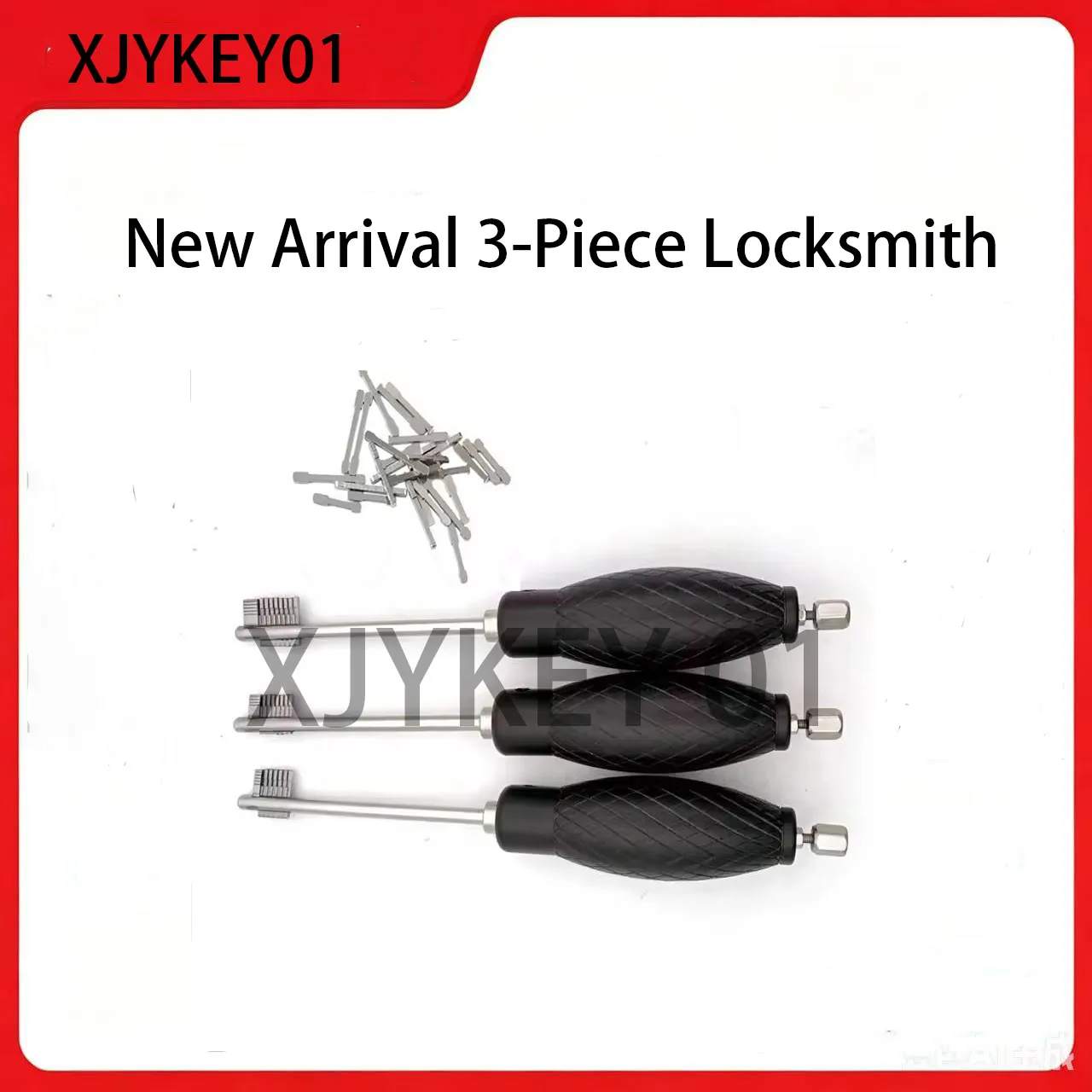 

LOCKSMITHOBD Fast SOWOYOO Flagpole Keys Set for Safe Box AK8 BK7 CK6 Balde Locks Locksmith Tools with Spare Pins New Arrival