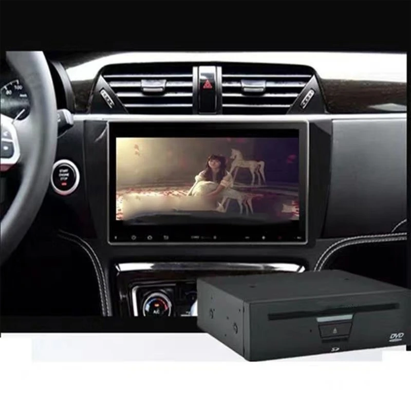 Car Player with 12V Input External Player Car Entertainment Solution Universal Player Car Player for Car Radio & D7YA