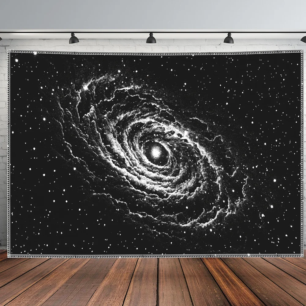 Galactic Nebula Space Galaxy Wall Hanging Decor Tapestry Poster Cosmic Universe Room Decoration Artwork Abstract Science Modern