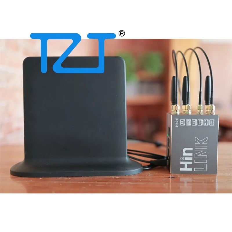 TZT Hinlink H69K PRO 5G Router Nirkabel CPE Papan Pengembangan Router Lembut Kendaraan Seluler WiFi Frekuensi Ganda