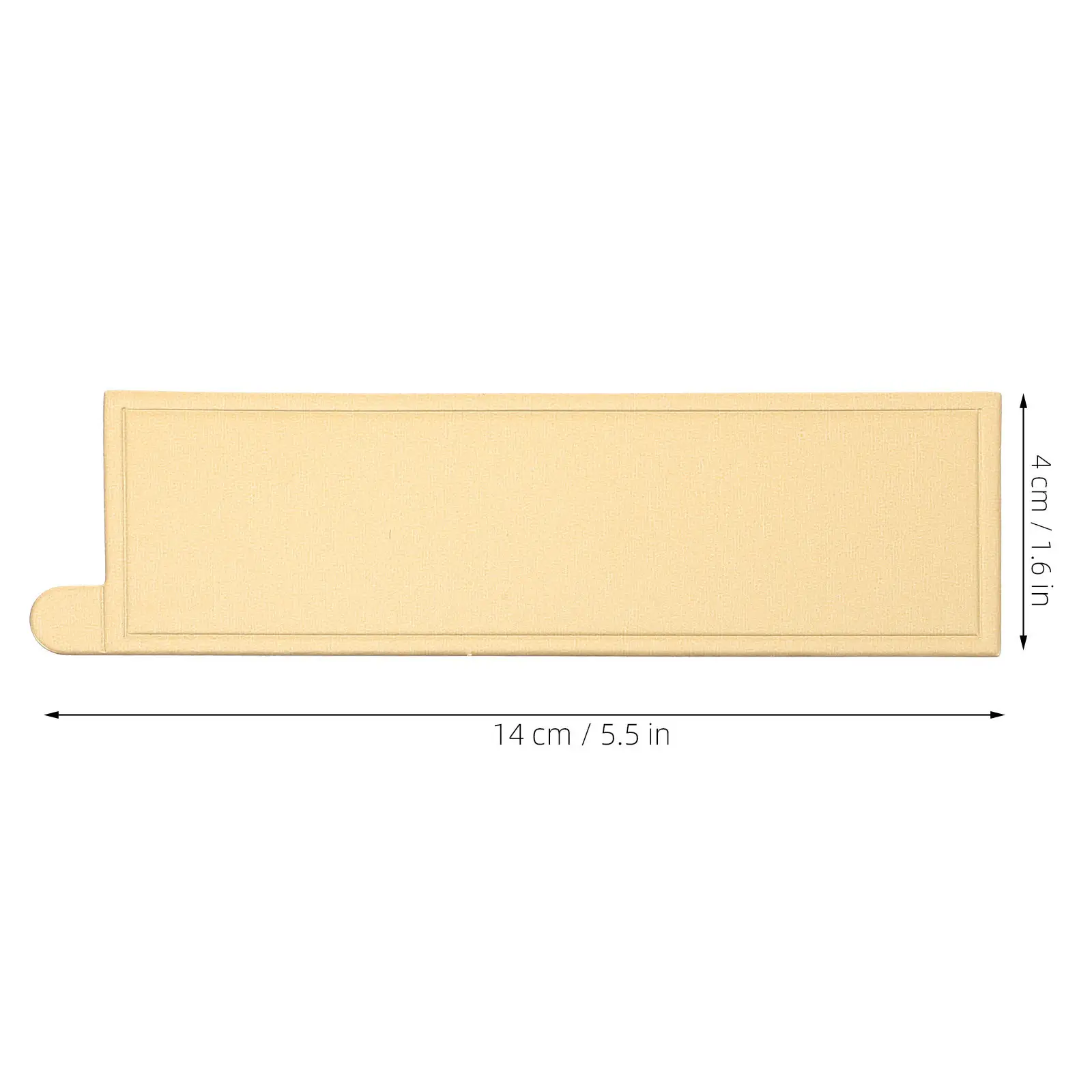 200Pcs Golden Mini Rectangle Cake Boards Cardboard Dessert Trays Mousse Pastry Display Stable Lightweight Baking Supplies view 4