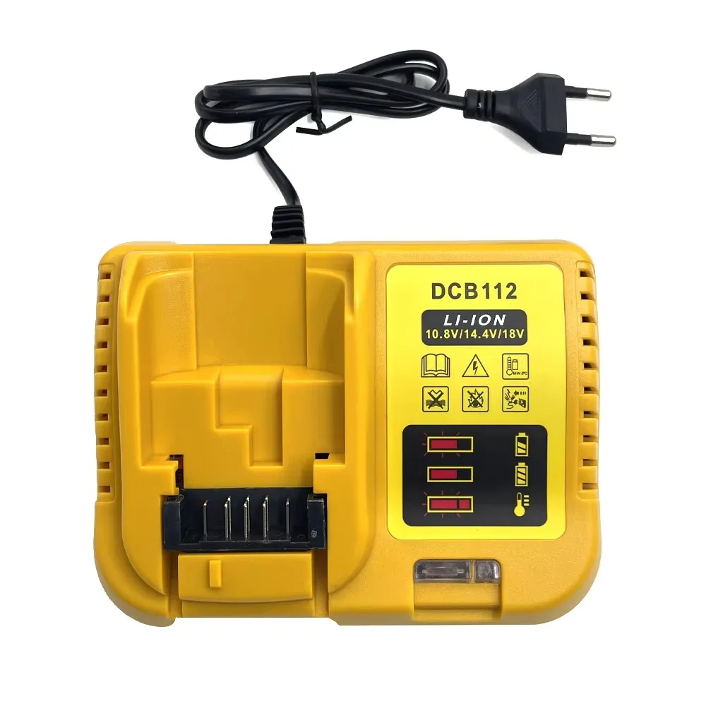 Replacement Battery Charger for Dewalt 10.8V-20V Lithium Ion Batteries DCB101 DCB105 DCB107 DCB115, Universal Power Tool
