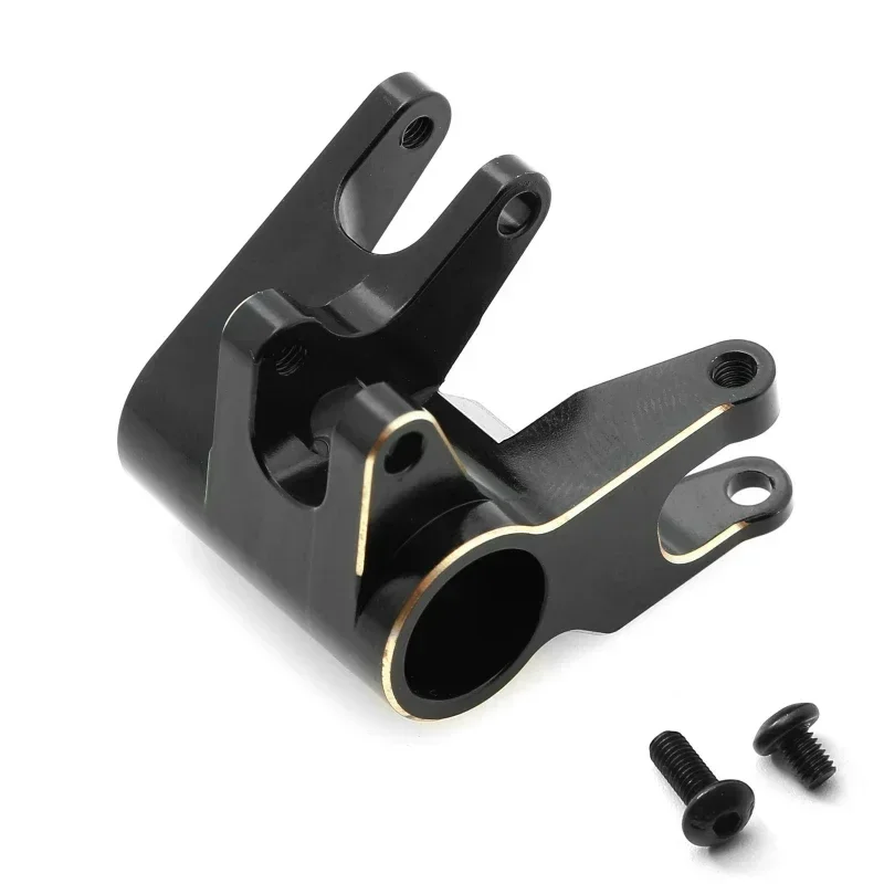 Black Coating Brass Front Axle Link Mount for Axial SCX10 PRO 1/10 RC Crawler Car Upgrade Parts Accessories