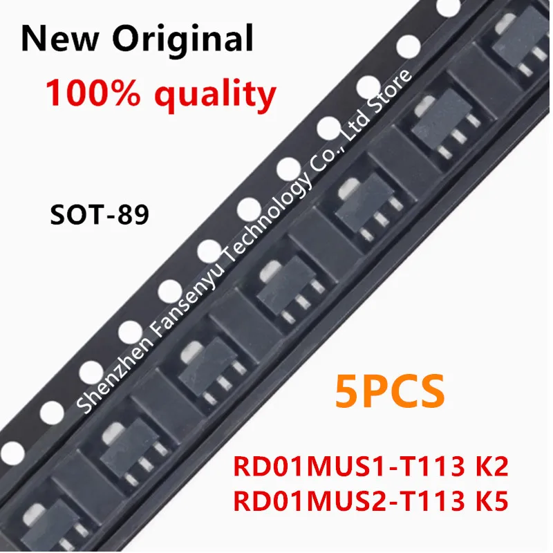 

(5piece)100% New RD01MUS1 RD01MUS1-T113 K2 RD01MUS2 RD01MUS2-T113 K5 SOT-89 Chipset