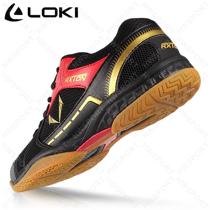 Zapatillas de tenis de mesa LOKI RXTON, nuevos zapatos de Ping Pong para hombres y mujeres, zapatos deportivos transpirables duraderos