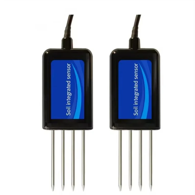 

8 в 1 RS485 SOIL SENSOR EC-датчик проводимости с монитором температуры и влажности, датчик влажности почвы RS485 для сельского хозяйства