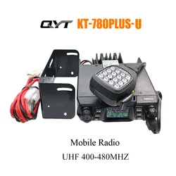 Super High Power QYT KT-780PLUS Mobile Radio VHF 136-174MHz or UHF 400-480MHz 100W /75W Walkie Talkie KT780PLUS Transceiver