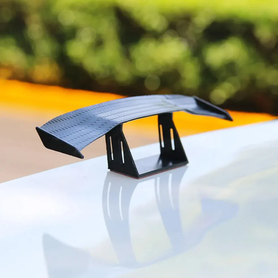 Car Rear Trunk Tail Rear Wing Spoiler Auto Trunk Wings Spoiler Car Spoiler Wing Decor for Ford Renault Sandero Peugeot Citroen