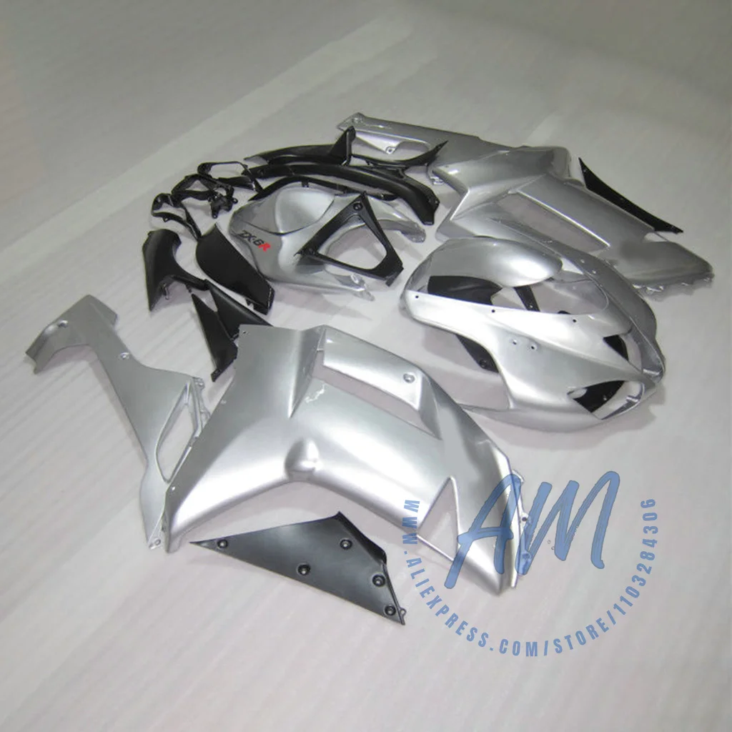 For Kawasaki ZX6R 2007-2008 Motorcycle Fairing Bodykit, High Quality Injection Molded, Perfect for Bike Restoration and Upgrade