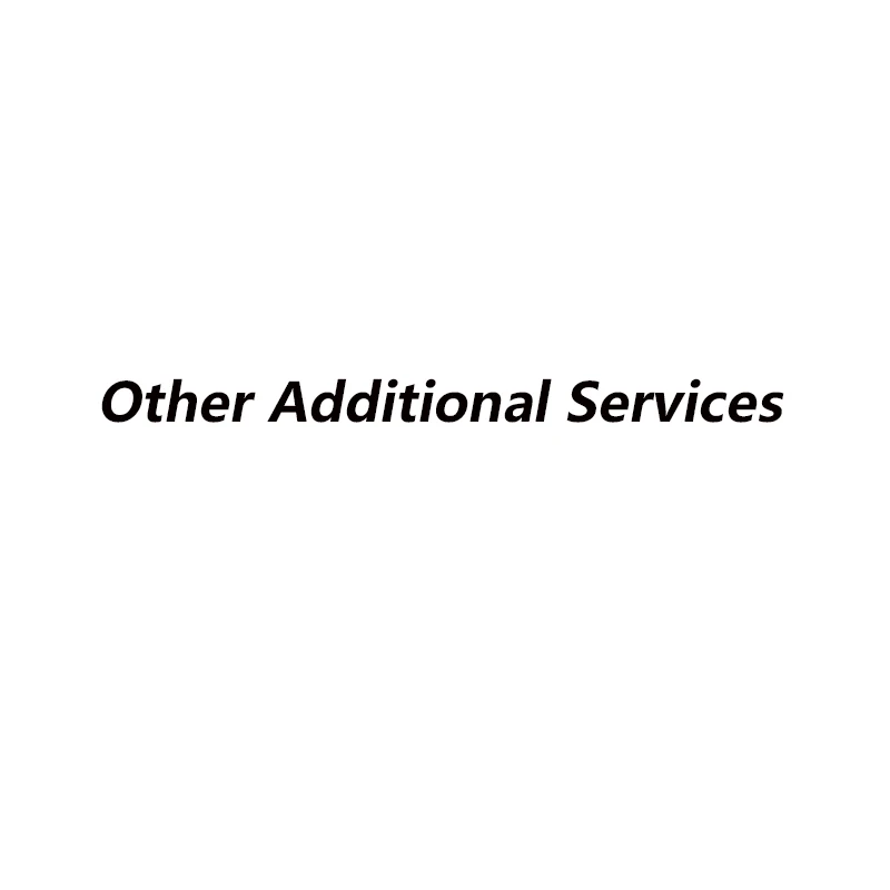 

Other Additional Services