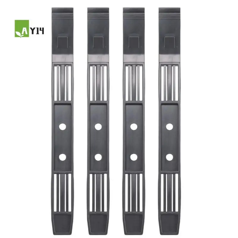 AY14 -Hard Drive Rails Chassis Cage Accessories Drive Bay Slider Plastic Rails For 3.5 To 5.25 Hard Drive Tray Caddy