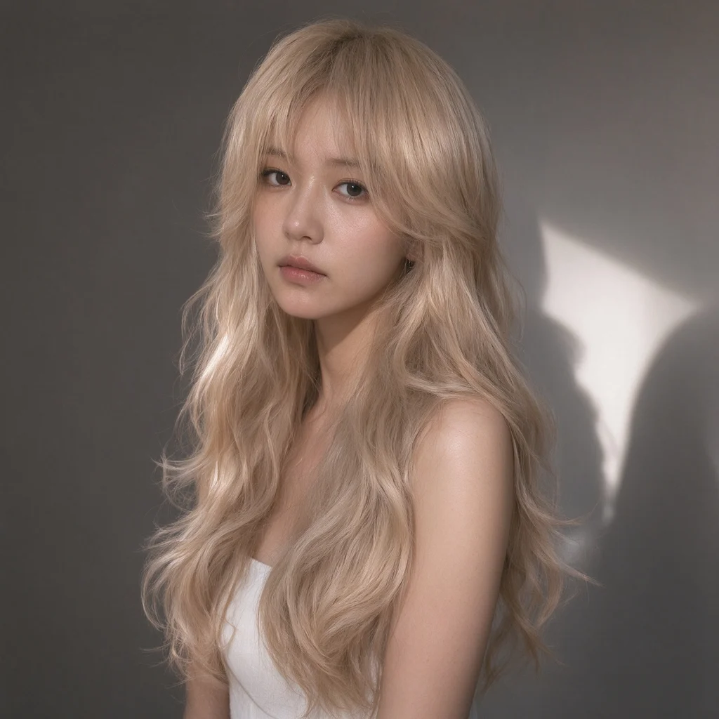 Peluca rizada de ondas de agua, de 75 cm (29,53 pulgadas) de largo, color rubio crema, hecha con fibra sintética resistente al calor, con flequillo lateral, para cubrir toda la cabeza, ideal para uso diario, Halloween, fiestas de disfraces y para mujeres.