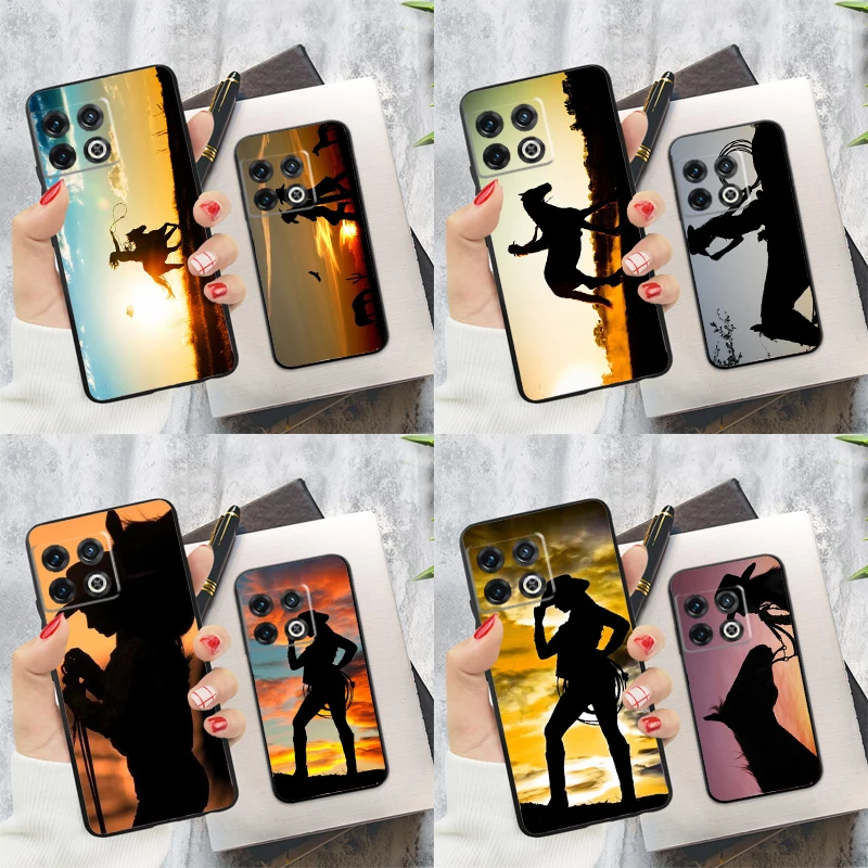 Sunset Cowgirl Hors… - image