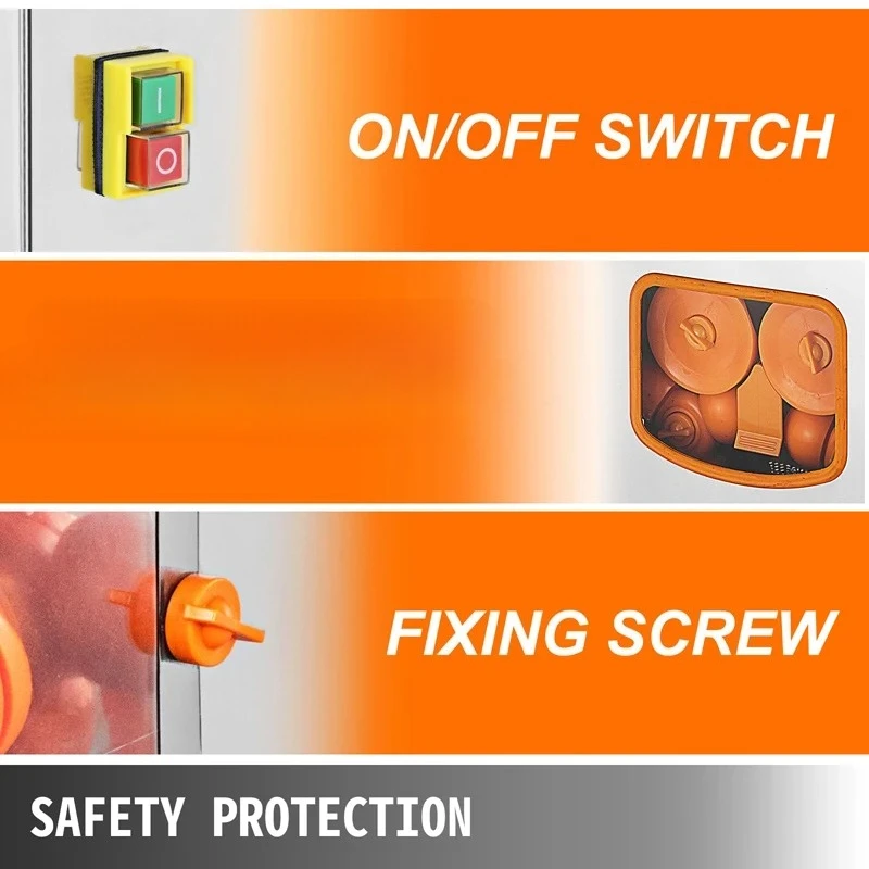 Fully Automatic Juicer, Commercial Orange Juice Extruder