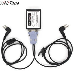 yinitone RC-208 Relay Box For Baofeng Walkie-Talkie Motorola Two-Way Relay Repeater With Replaceable Plug Radio COM Port