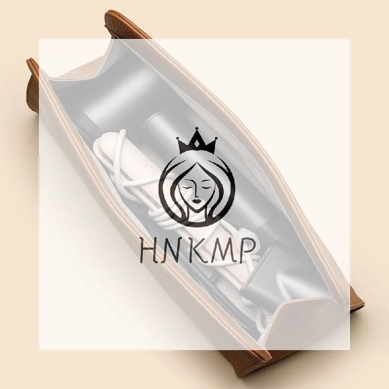 

Travel-Friendly Storage Bag For Hair Dryer And Curling Iron - A Hypoallergenic Organizer For Your Makeup Tools