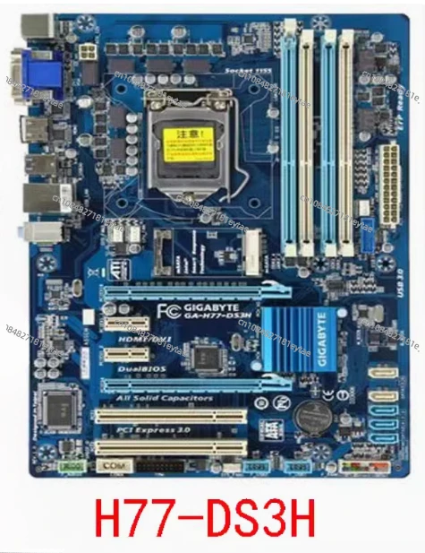 

GA-Z77-DS3H Материнская плата DDR3 LGA 1151, материнская плата, 100% протестирована, ОК, полностью работает