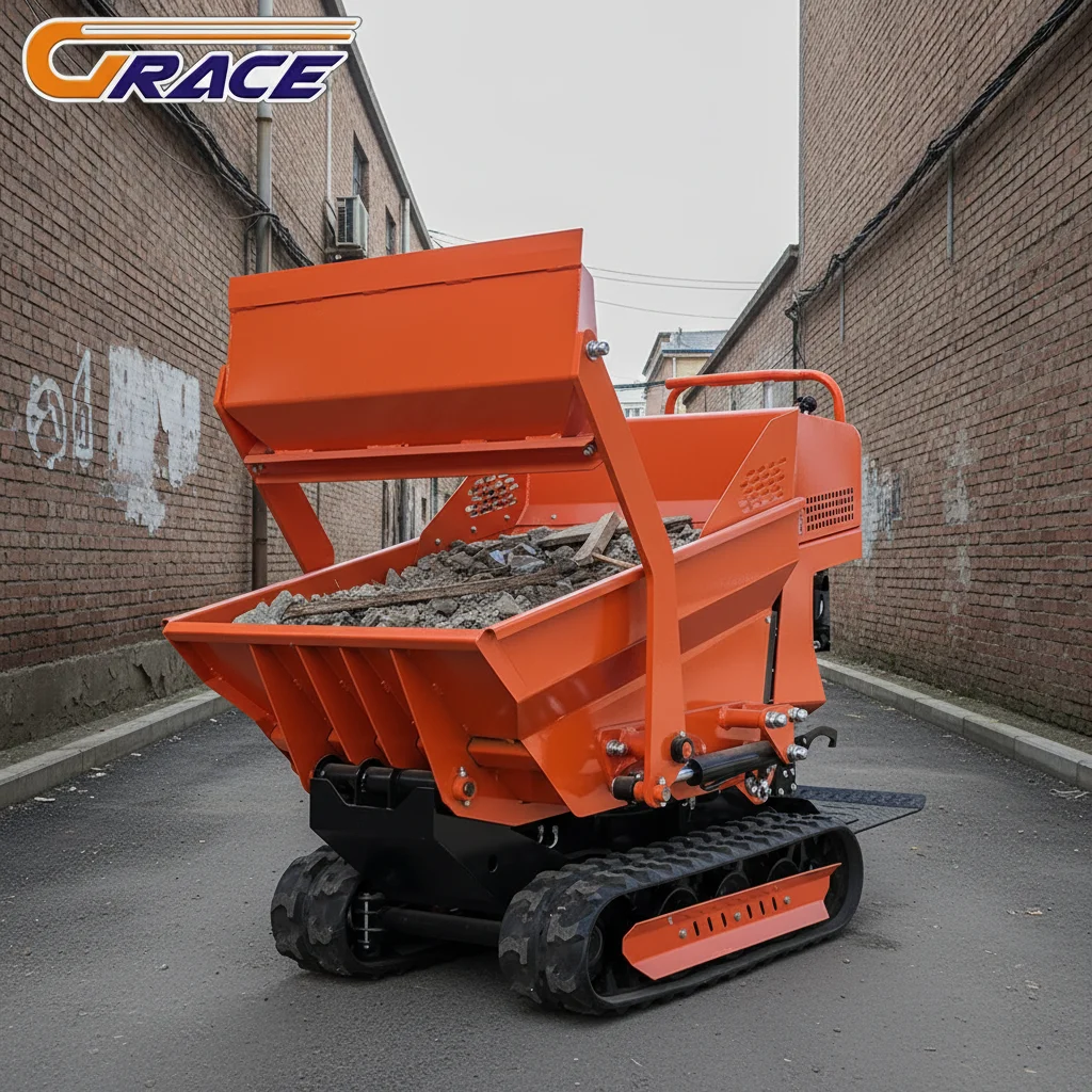 

Customized 800kg Mini Crawler Dumper EURO5 EPA for Farm Construction Fast Delivery Wholesale
