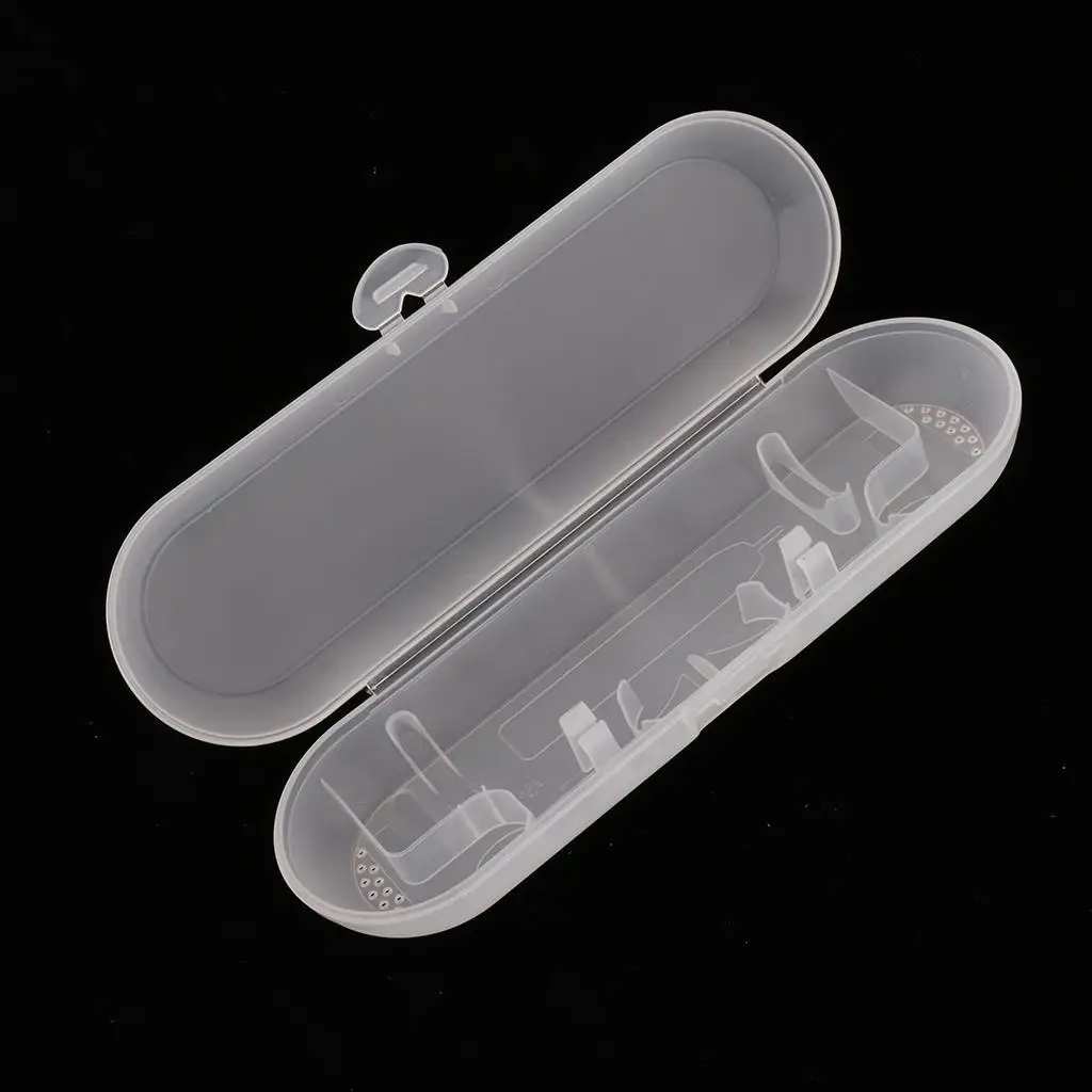 

Toothbrush head keeper brush holder travel case protective cover for organizing