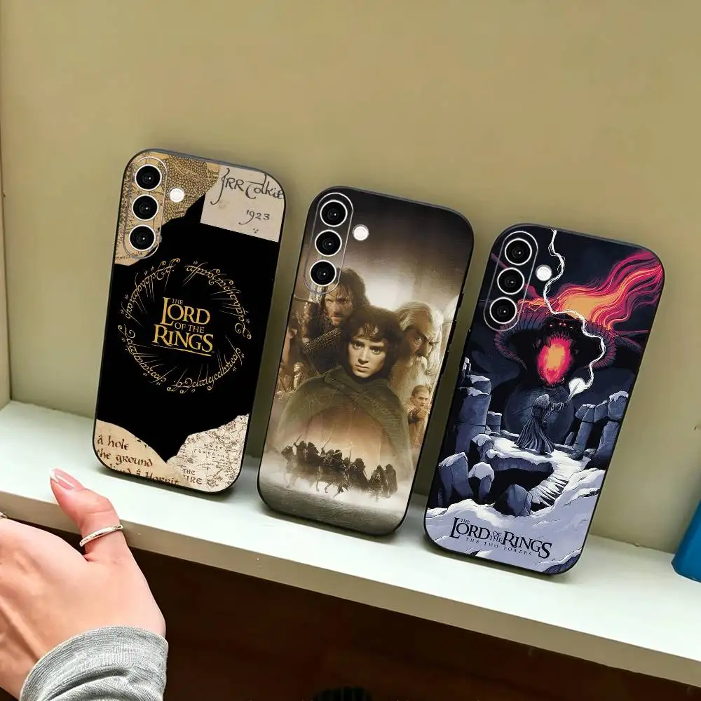 movies The Lord Of The Rings  Phone Case Black Silicone Soft For Samsung Galaxy A73,A72,A71,A70,A53,A52,A51
