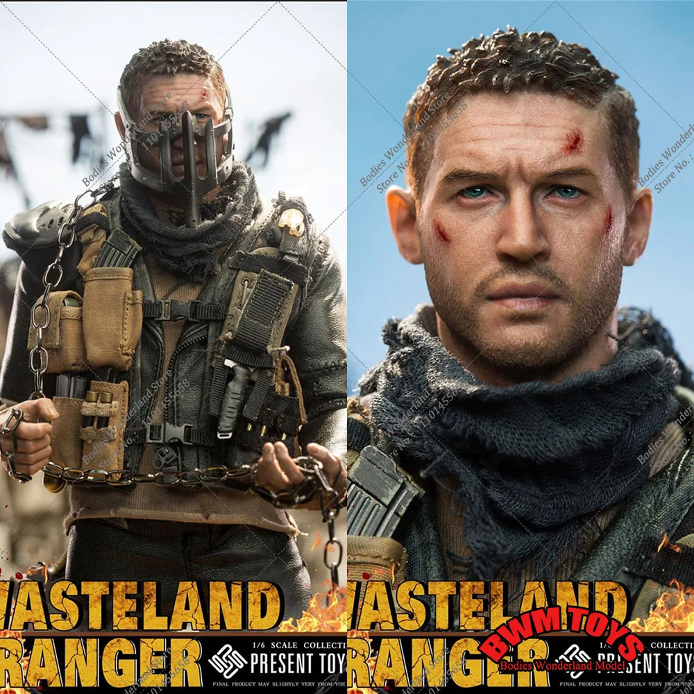 

2024 Q1 PRESENT TOYS PT-sp56 1/6 Collectible Wasteland Ranger Tom Hardy 12'' Male Soldier Action Figure Doll Model Full Set Toy