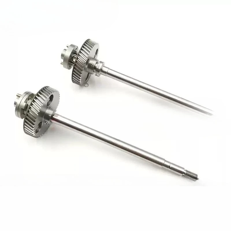 Stainless Steel Damping Roller Gear Shaft Offset Printing Press Replacement Transmission Shaft Accessory